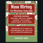 Santa Candy, Seasonal Recruitment Advertising Flyer<br><div class="desc">Santa Candy,  Seasonal Recruitment Advertising Flyers By The Business Card Store.</div>