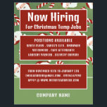 Santa Candy, Seasonal Recruitment Advertising Flyer<br><div class="desc">Santa Candy,  Seasonal Recruitment Advertising Flyers By The Business Card Store.</div>