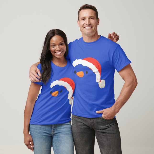 Santa Cap  T-Shirt (Unisex)