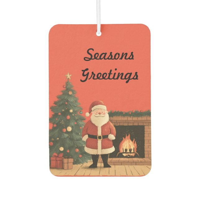 Santa Car Air Freshener (Front)