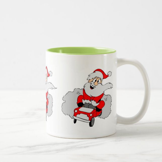 Santa Car Mug (Right)