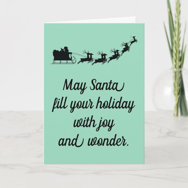 Santa  card (Front)
