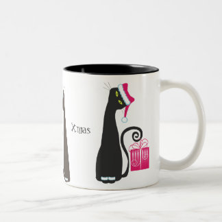Santa Cat Mug