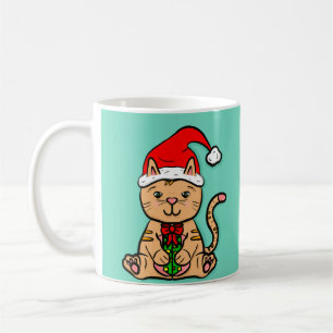 Santa Cat Mug
