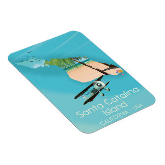 Santa Catalina Island California USA Magnet