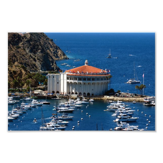 Santa Catalina Island Photo Print (Front)