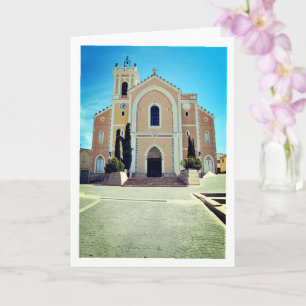 Santa Catalina Mártir Church in Vilamarxant, Spain Card