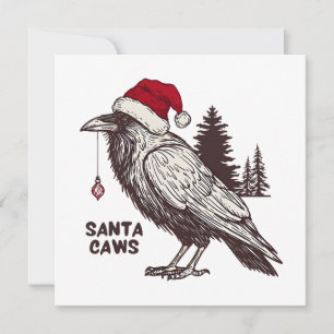 Santa Caws Holiday Card