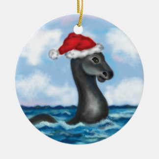 Santa Champ Ornament