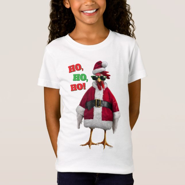Santa Chicken T-Shirt (Front)