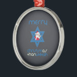 SANTA CHRISMUKKAH -.png Metal Tree Decoration<br><div class="desc">Designs & Apparel from LGBTshirts.com Browse 10, 000 Lesbian, Gay, Bisexual, Trans, Culture, Humour and Pride Products including T-shirts, Tanks, Hoodies, Stickers, Buttons, Mugs, Posters, Hats, Cards and Magnets. Everything from "GAY" TO "Z" SHOP NOW AT: http://www.LGBTshirts.com FIND US ON: THE WEB: http://www.LGBTshirts.com FACEBOOK: http://www.facebook.com/glbtshirts TWITTER: http://www.twitter.com/glbtshirts</div>