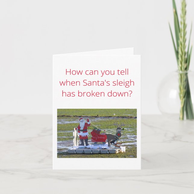 Santa Christmas Card (Front)