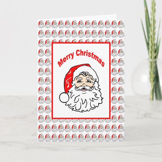 Santa Christmas Card (Front)