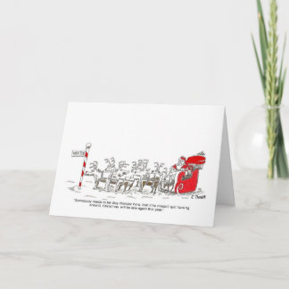 Santa Christmas Card