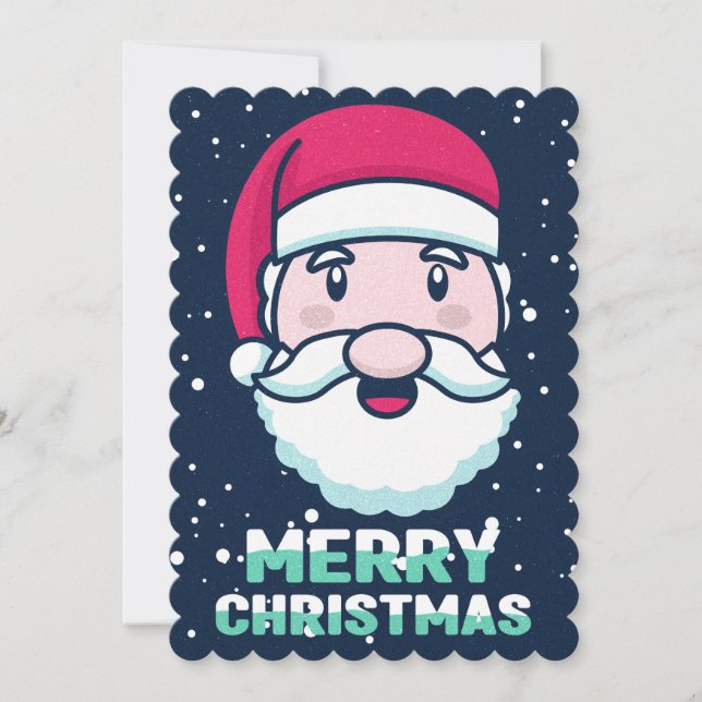 Santa Christmas Card (Front)
