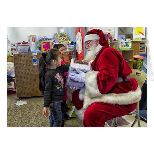 Santa Christmas Card