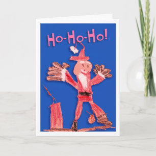 Santa Christmas Card