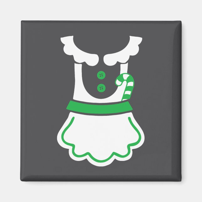 Santa Christmas Costume Matching Family Couples Pa Magnet (Front)