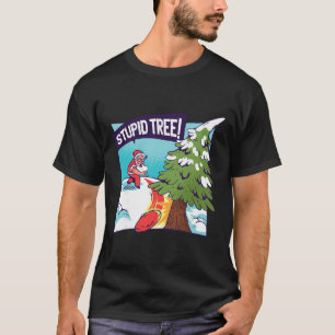 Santa Christmas Disc Golf Funny Winter Disc Golf T-Shirt
