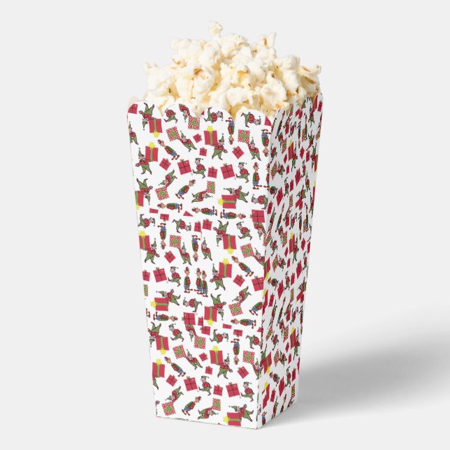 Santa Christmas Elves popcorn boxes (Popped)