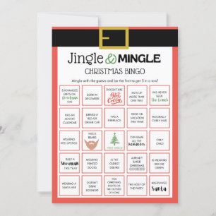 Santa Christmas Game - Not Editable - Invitation