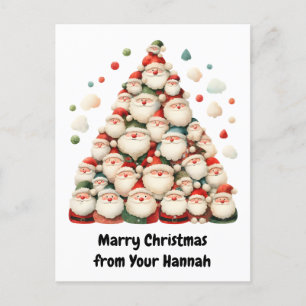 santa Christmas Holiday Postcard