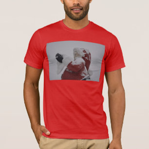 Santa Christmas Holiday Snow Snowflake Frozen Ice T-Shirt