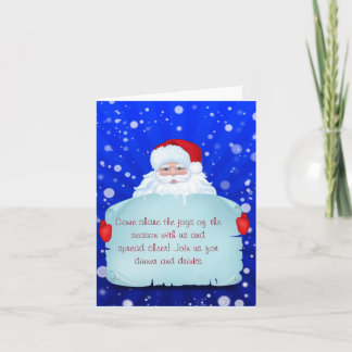 Santa Christmas Invitation