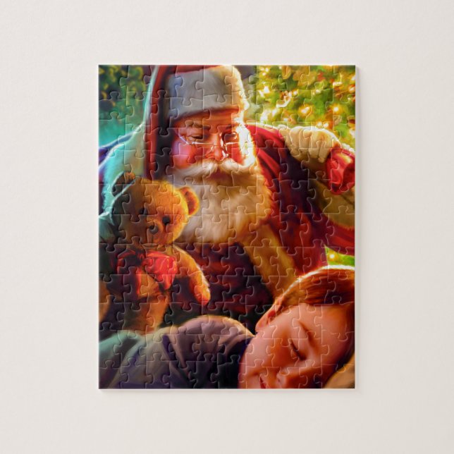 Santa Christmas Jigsaw Puzzle (Vertical)