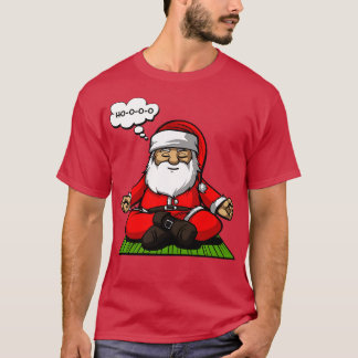 Santa Christmas Meditation T-Shirt