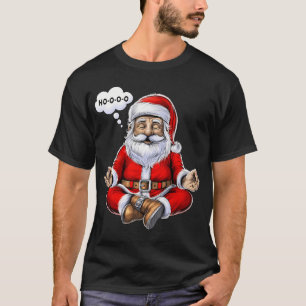 Santa Christmas Meditation T-Shirt