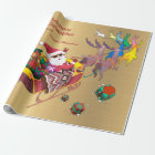 Santa Christmas Merry Christmas Sleigh Personalise
