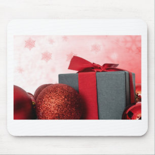 Santa Christmas Merry Joy Peace Seasons Jolly Mouse Mat