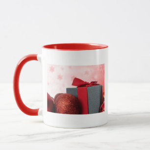 Santa Christmas Merry Joy Peace Seasons Jolly Mug