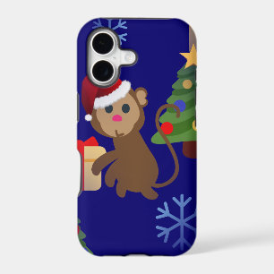 santa christmas monkey emoji