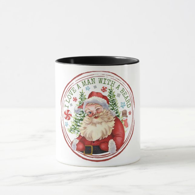 Santa Christmas Mug  (Center)