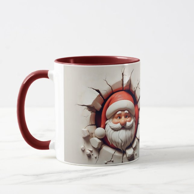 Santa Christmas Mug (Left)