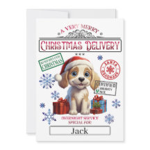 Santa Christmas Official Nice List Certificate 