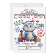 Santa Christmas Official Nice List Certificate 