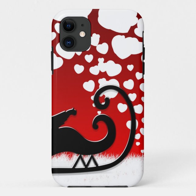 Santa Christmas Snowflake Winter Peace Destiny Case-Mate iPhone Case (Back)