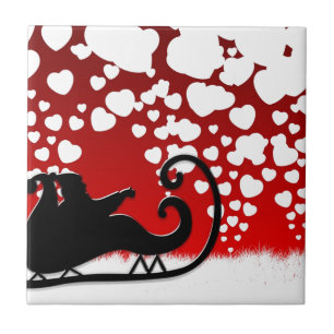 Santa Christmas Snowflake Winter Peace Destiny Tile