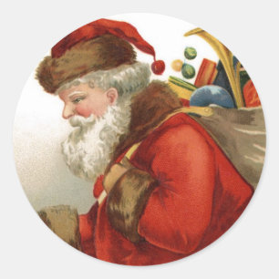 Santa Christmas sticker