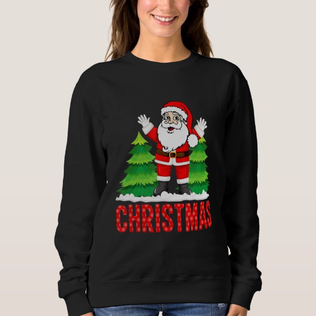 Santa Christmas Sweatshirt (Front)