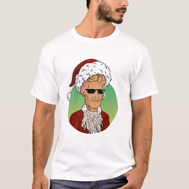 Santa Christmas  T-Shirt (Front)