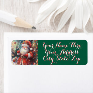 Santa Christmas Tree Personalised Christmas