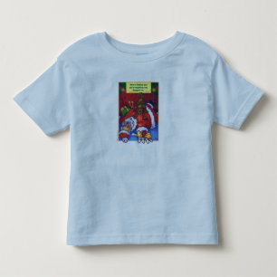 Santa Christmas Wish Toddler T-Shirt
