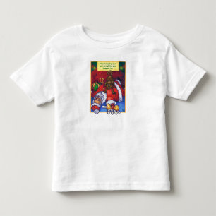 Santa Christmas Wish Toddler T-Shirt