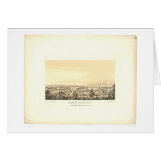 Santa Clara, CA. Panoramic Map 1856 (1585A)