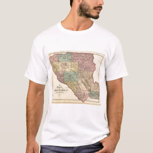 Santa Clara Co index map T-Shirt
