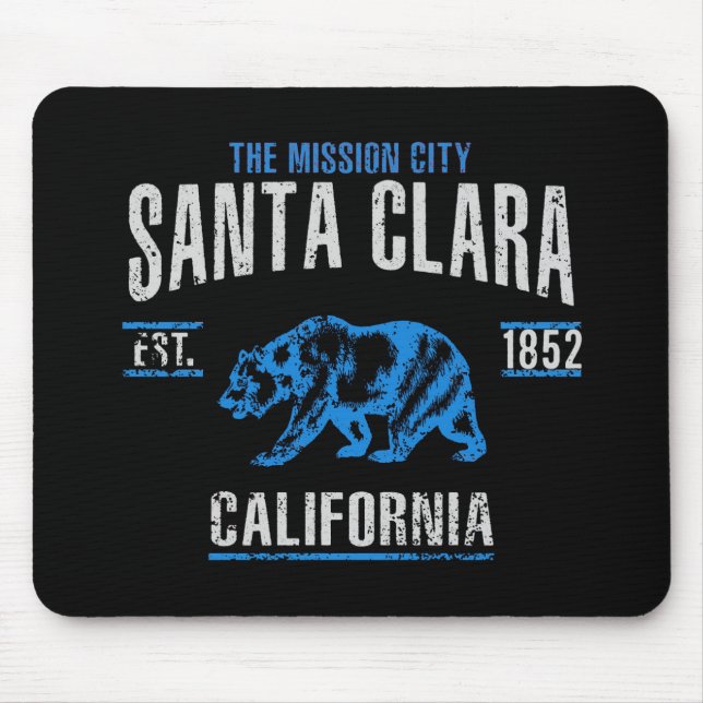 Santa Clara Mouse Mat (Front)